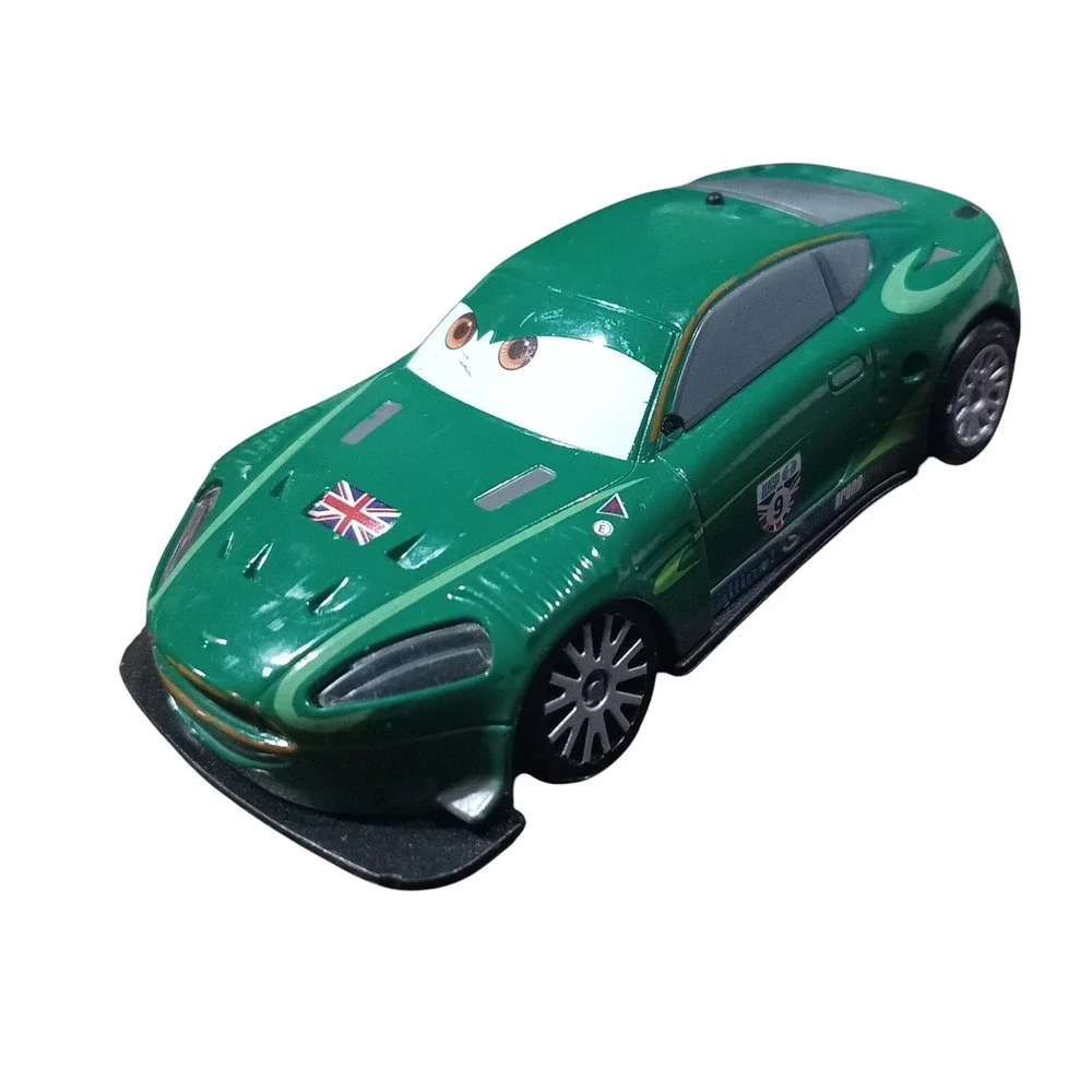 Disney Pixar Cars Nigel Gearsley Pullback Diecast From London Raceway Launcher